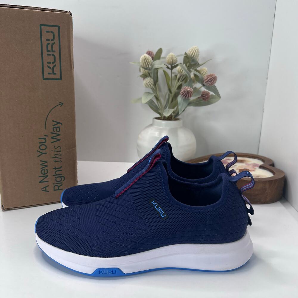 Kuru Atom Slip-on Comfort Sock-Like Sneaker Women 9.5M TriedOn Plantar Fasciitis